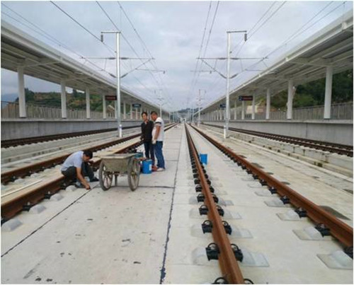 PTN材料應(yīng)用于西成高鐵漢中、洋縣、寧強(qiáng)、戶(hù)縣段線(xiàn)間封閉層伸縮縫